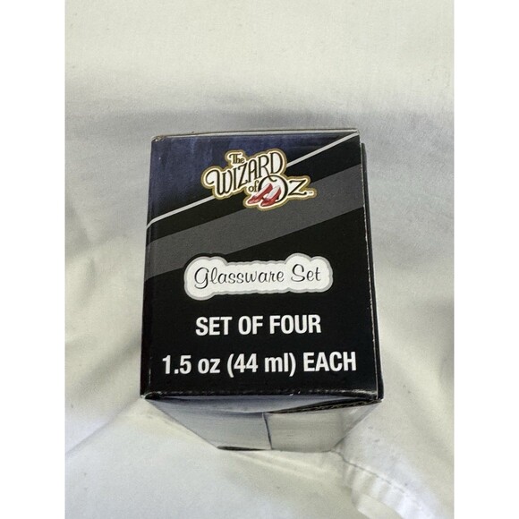 Wizard of Oz Shot Glasses Dorothy Gale, Cowardly Lion, Scarecrow, Tin Man NEW - Picture 5 of 11